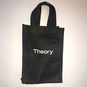 THEORY small Black shopping bag/tote